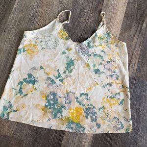 Silky watercolor camisole